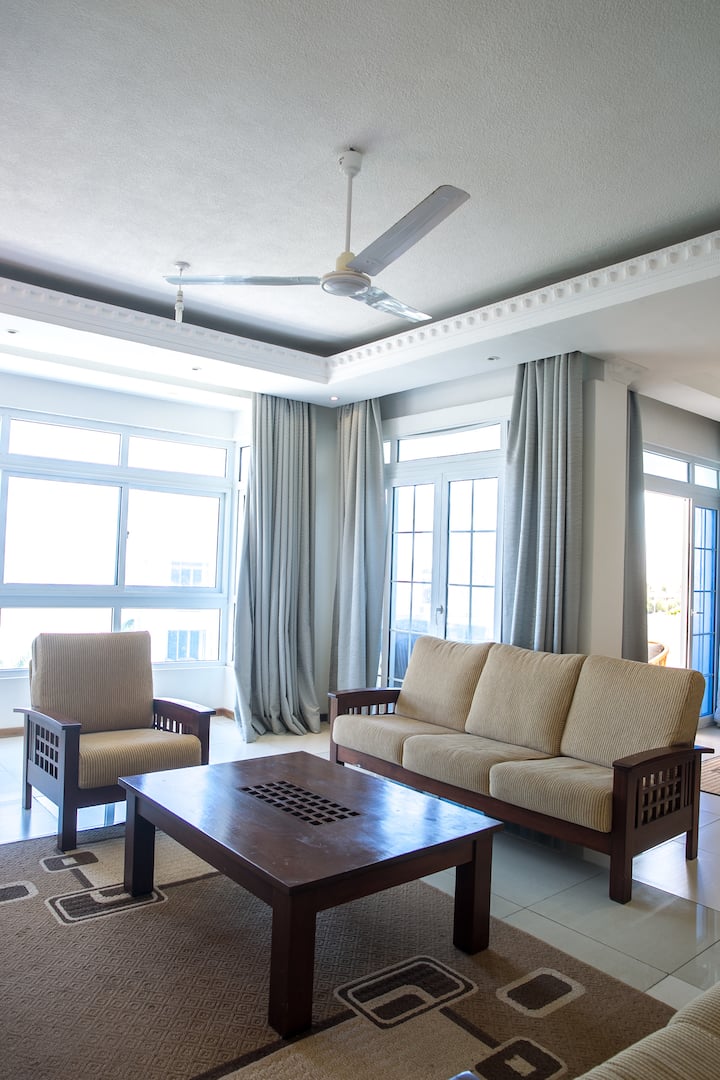 Ocean View 2br Apartment | Nyali Beach - Mombasa
