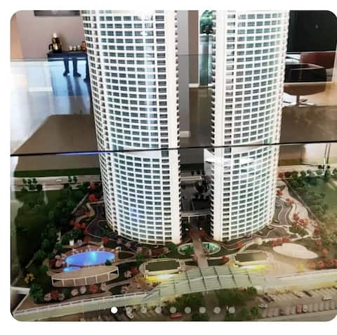 5-star residence with balcony, 3 bedrooms, 1 living room