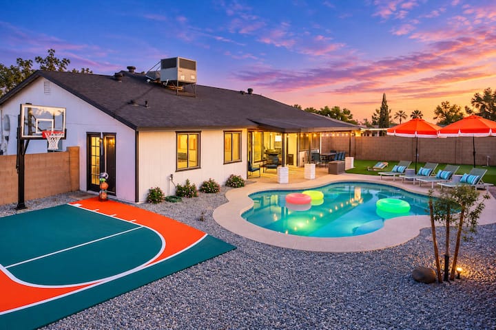 Backyard Game Day Hq | Pool, Hoops & Putt Putt - Phoenix, AZ