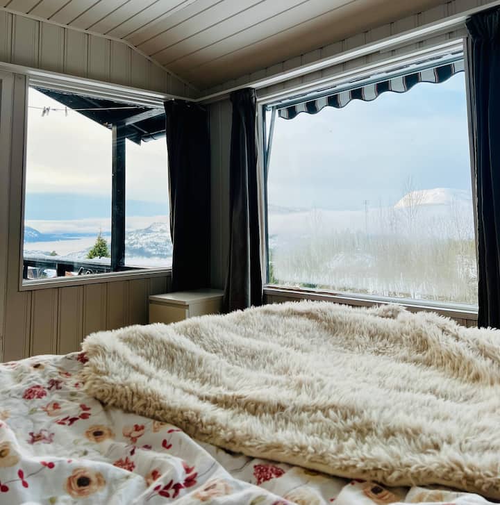 Dormitorio 2, 180 camas /2x90. Vista increíble 