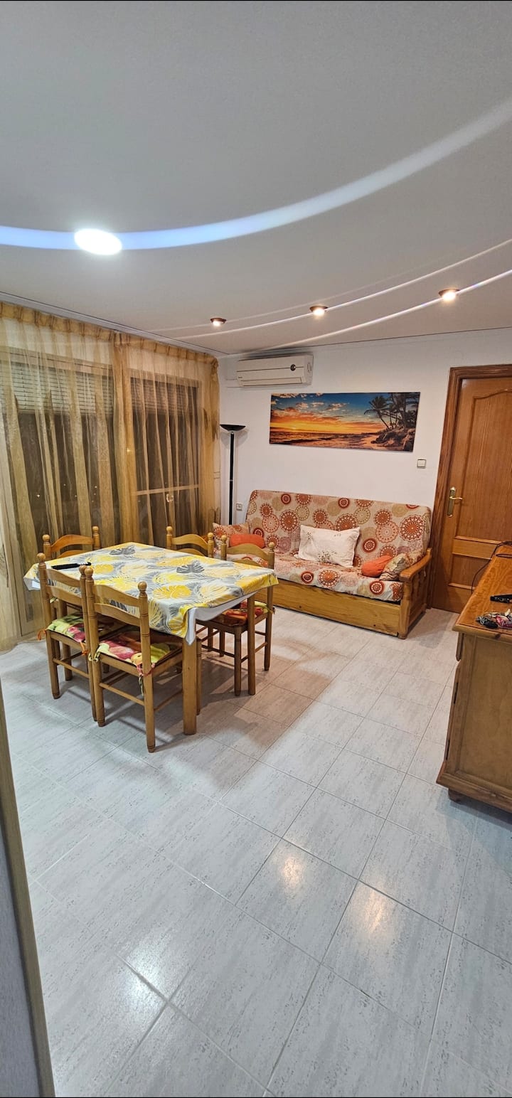 Apartamento Vistas Mar,10 Ubicacion,wifi,2 Hab A/a - Oliva