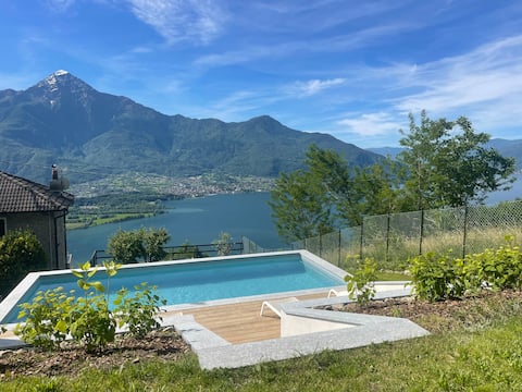 Lake Como & mountain view | Appartamento Rosa
