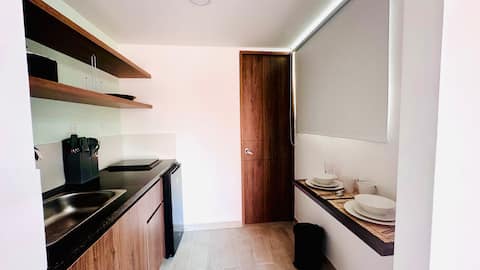 Popular Airbnb listing: BM-301 Cozy loft -Top location | Fast WiFi- A/C in El Lido