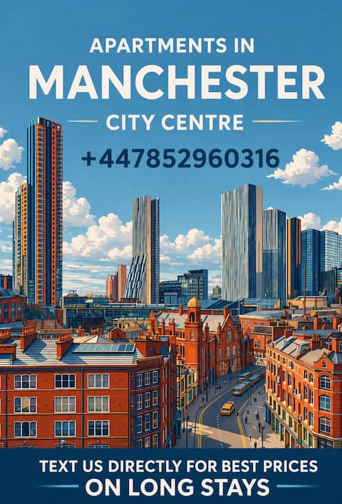 Successful Airbnb property: Long stays in Manchester City centre in Castlefield & Deansgate