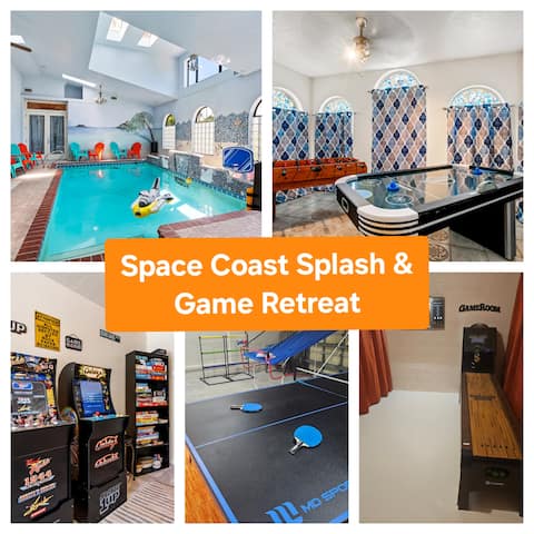 Indoor Pool + 4 Game Areas - Lg Stocked Kitchen