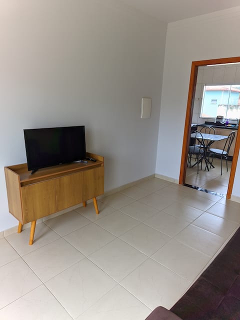 Complete and cozy apartment with garage and suite.