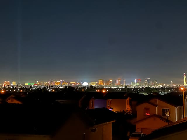 Casa con vistas panorámicas al Street d las Vegas