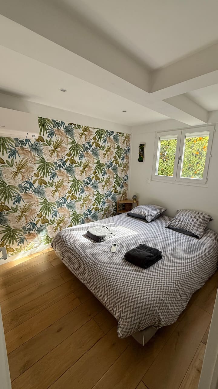 2 Pièces, Au Calme, Jardin Et Piscine Privée - Saint-Laurent-du-Var