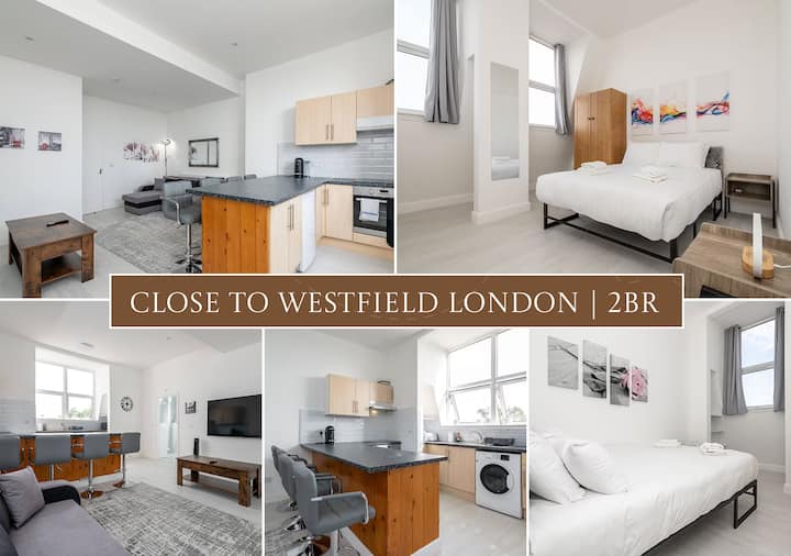 Spacious 2br Apartment Close To Westfield London - London
