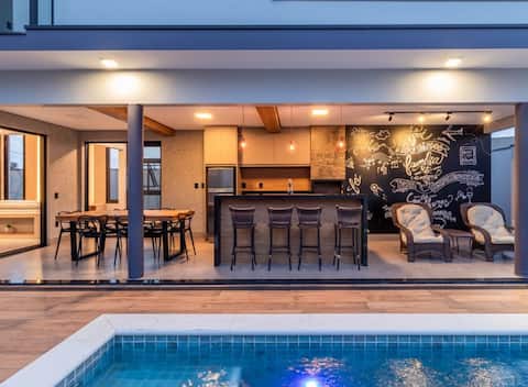 House in a gated community.