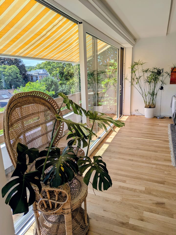 Charming And Cozy Apartment With A View - Berchem-Sainte-Agathe