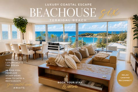 Popular Airbnb listing: Beachousesix - Stunning Ocean Views from a Stylish Home in Terrigal