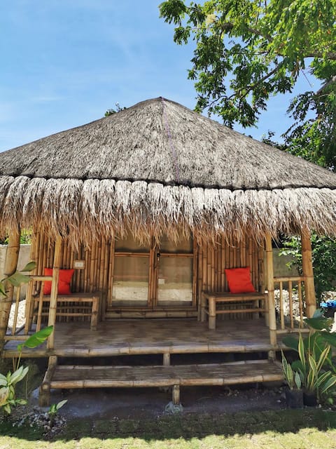 Bamboo Hut by the Sea