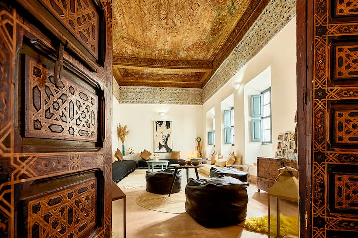 Grand Riad Privé, Clim, Piscine Chauffée, Hammam - Marrakech