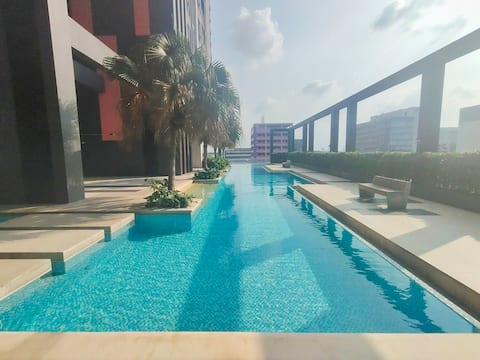 卧室，配备您所需的一切 Affordable Subletting near DMK airport