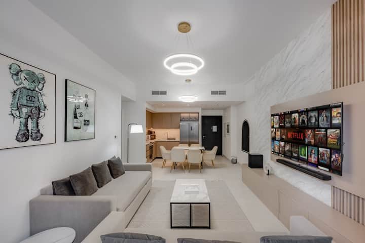 10 Mins Walk To Dubai Mall & Burj - Lux 2 Bed - Dubái
