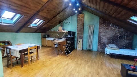 Comfortable and large attic