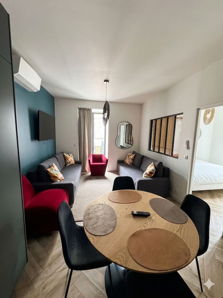 Terrasse Privée Parking Gratuit • Métro 9 • 6 Pers - Vincennes