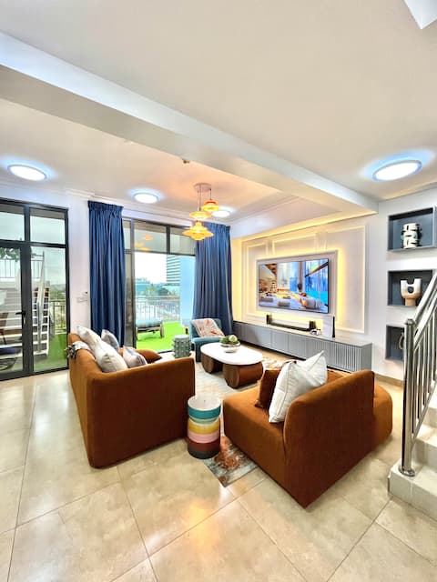 Dopamine Penthouse PrivatePool 5mnts to Beach&City