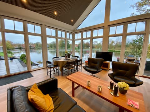 Popular Airbnb listing: Green House by the Lake in Ringkøbing Skjern