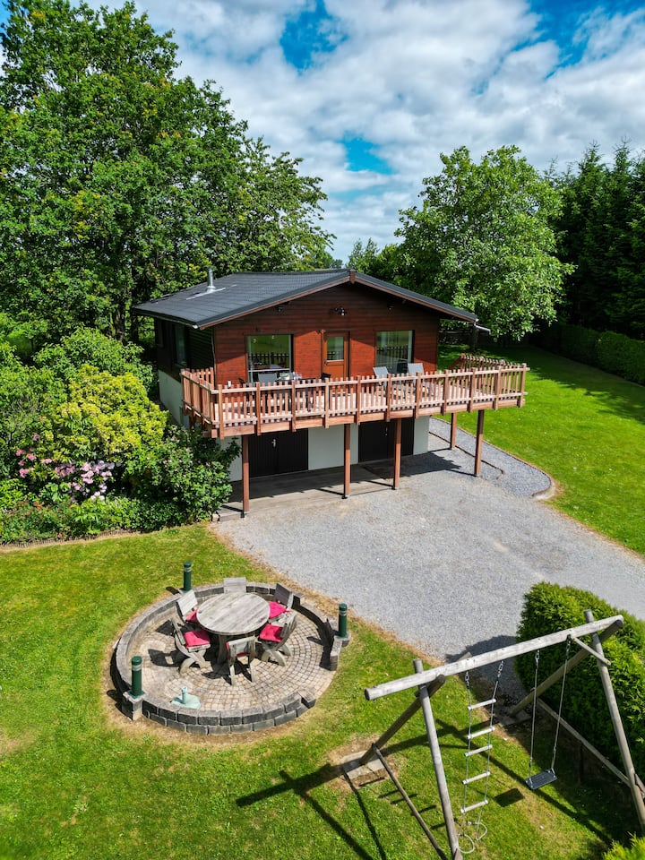 Gerenoveerd Chalet Met Prachtig Uitzicht - Rendeux