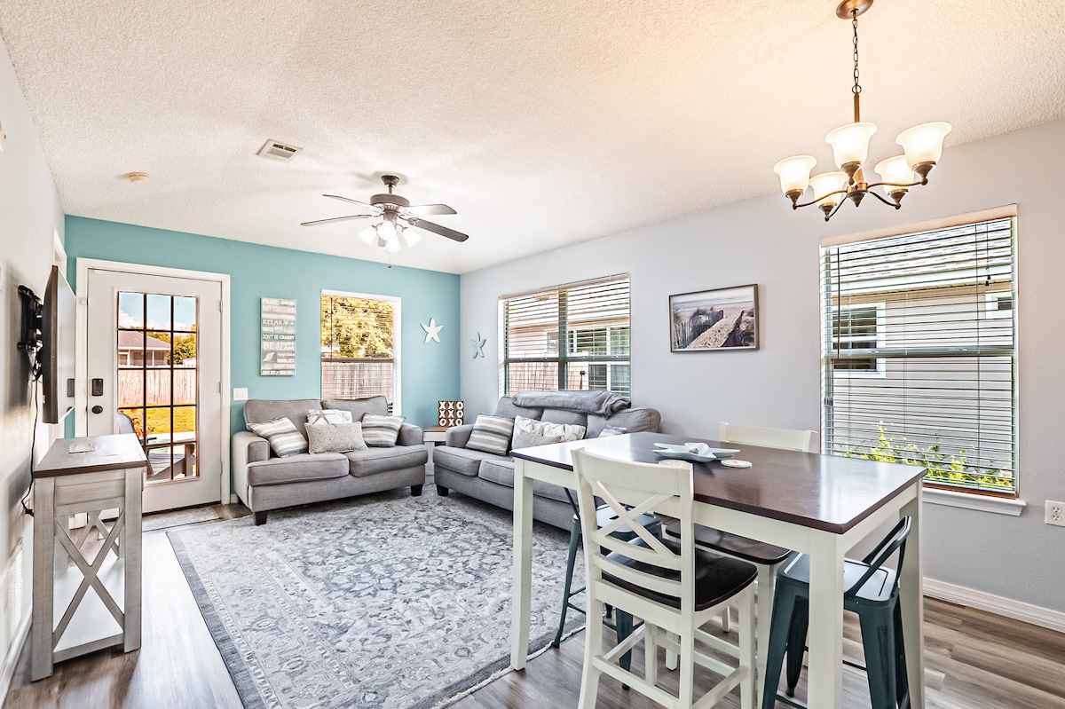 Woonkamer en eetkamer