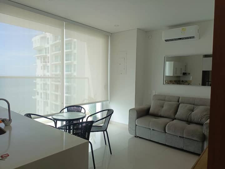Playa Gaira, Vista Al Mar Lupe 1403 Rw - Santa Marta