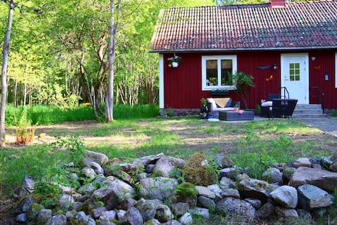 Apple Garden, stuga in an apple orchard in nature