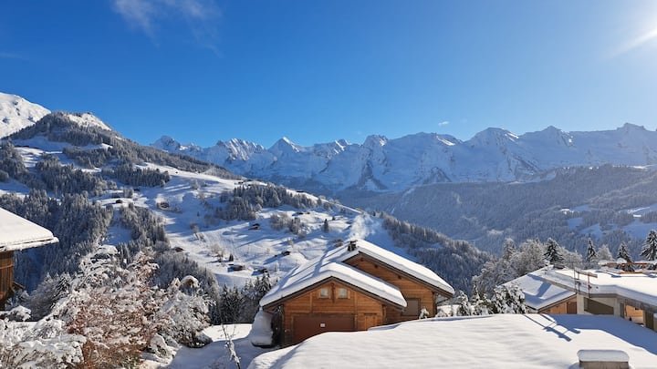 Séjour Famille Ou Amis
Face Chaîne Aravis - Le Grand-Bornand