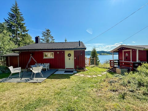 Fantastic location | Sunny cabin on Randsfjorden!