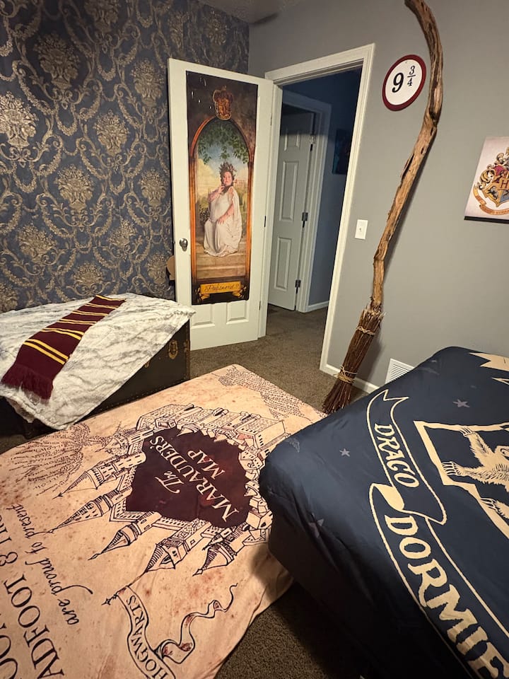 Habitación y oficina de Harry Potter