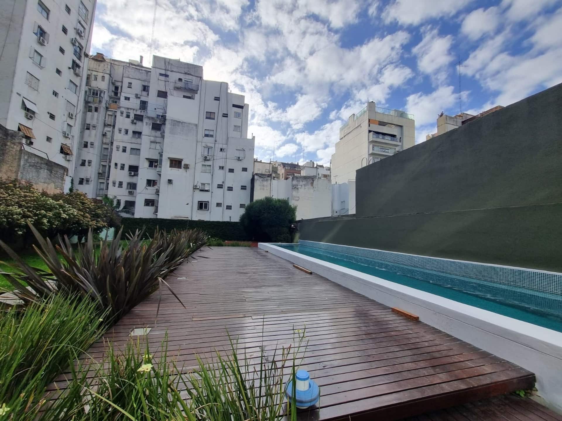 Kitnet com piscina em Palermo