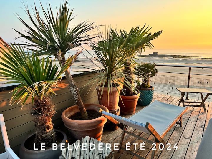 Sea-facing apartment with terrace "Le Belvédère"