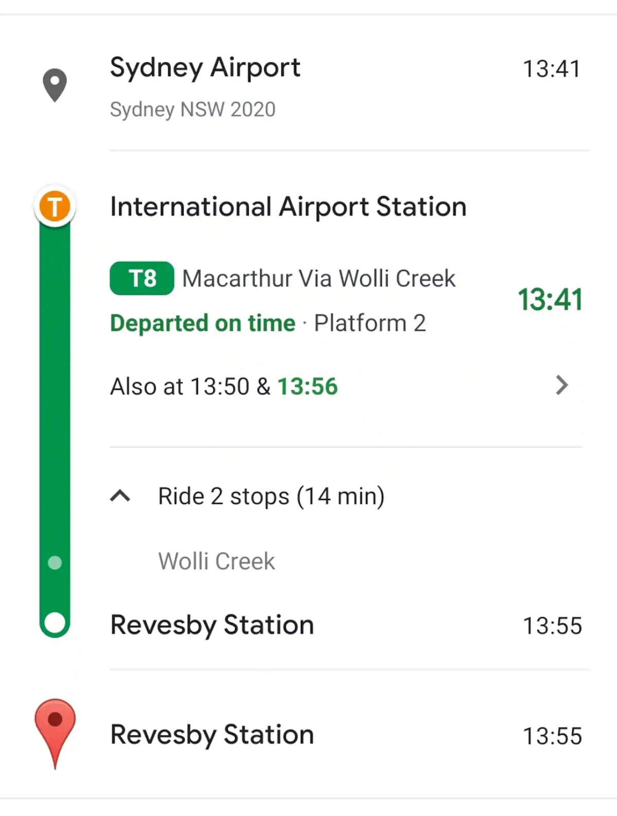 Lovely, convenient, train direct to airport & city