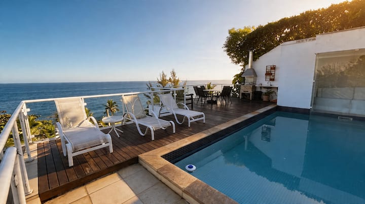 Luxobrasil #Rj849 Mansão No Joá 04 SuÃtes Aluguel De Temporada - Ipanema