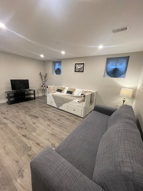 Top performing Airbnb: Comfy Basement Apartment-Free Parking+Pvt Entrance in Meadowvale