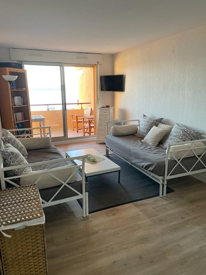 Appart T2 Avec 2 Piscines, Parking - Le Lavandou
