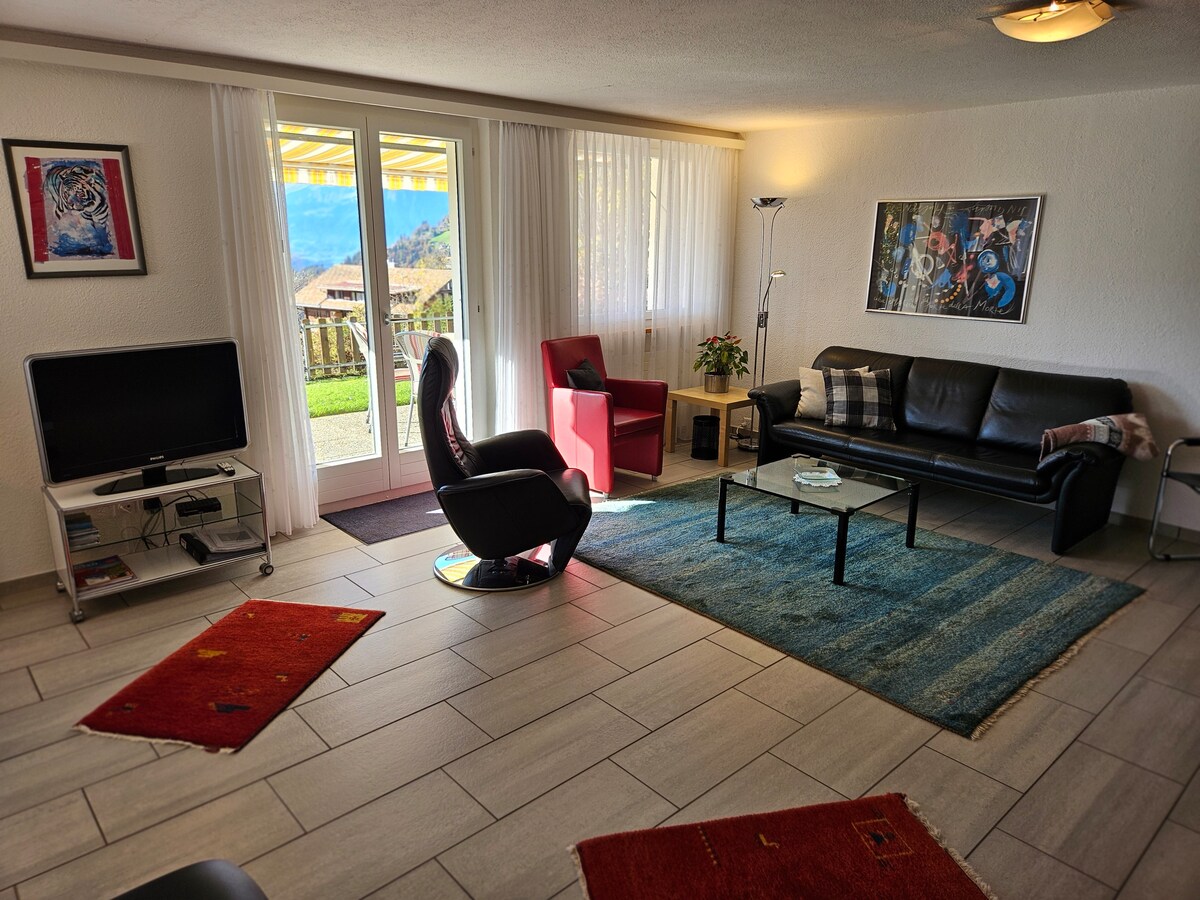 Top Airbnb: Fantastic location with large garden in Beatenberg