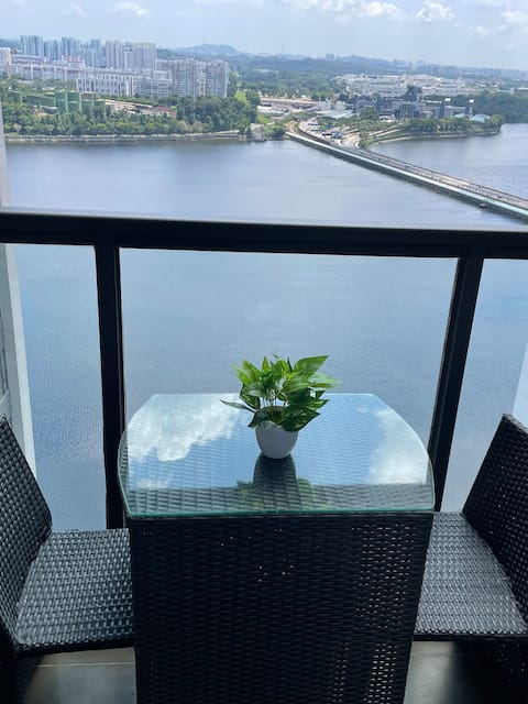 R&F New 4BR Seaview Modern Nordic Cozy Interior
