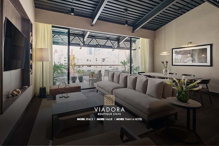 Polanco – Penthouse w/ Terrace 3BR/3BA 5 PAX