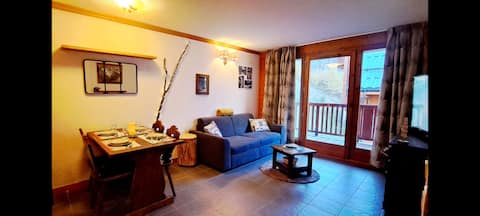 Airbnb performant: Cozy apartment for 4 people à Valloire