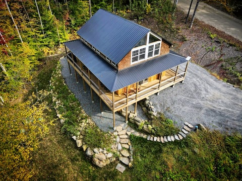 Wyldwood nestled in the woods.