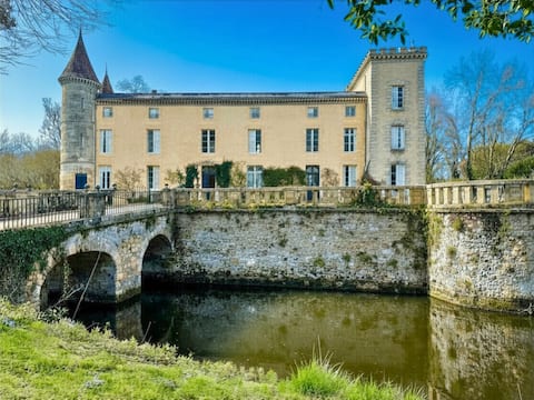 Historic Castle with Pool