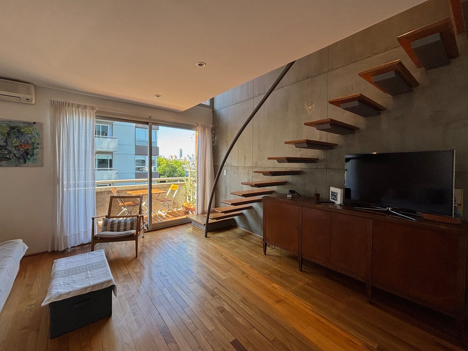 Apartamento de 1 quarto em Palermo
