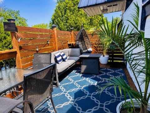 2 minutes from the falls | Private terrace | Sleep