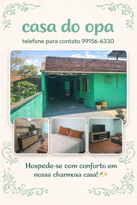 Popular Airbnb listing: Casa do Opa R: Itajai, 65 Casa Verde Fundos in Pomerode