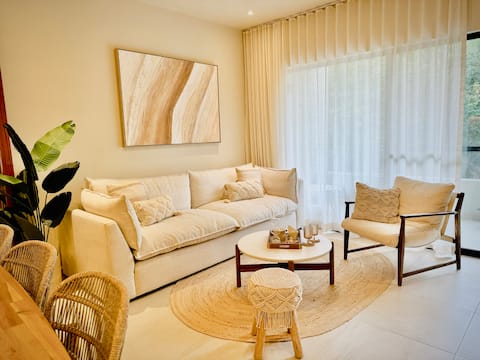 Top Airbnb: Madeiras Apt. Relax New, Selvanova coto 11, wifi in Gonzalo Guerrero