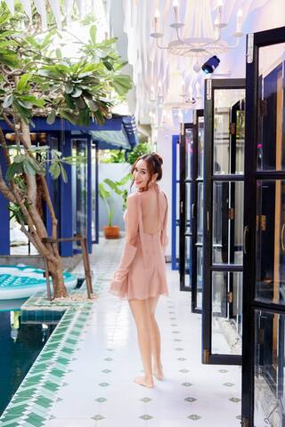 迪奥花园 曼谷泳池别墅 KTV 私人泳池 户外绝美景观 gallery image 5