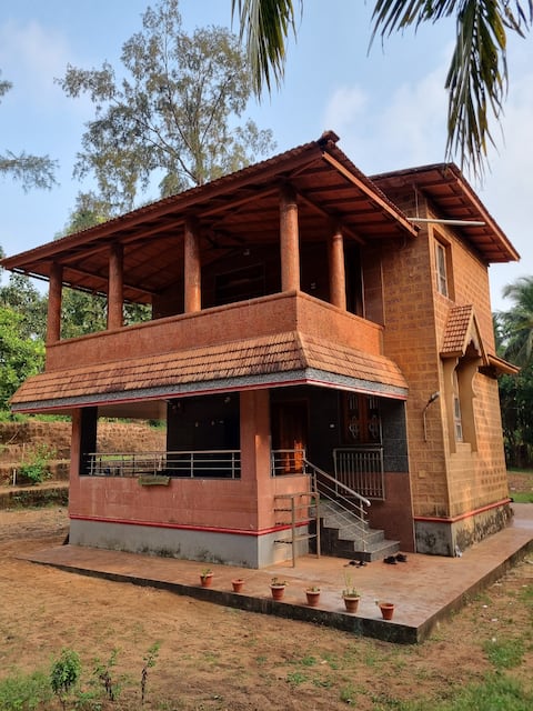 Villa with AC near Gokarna beach Bhavikodla
