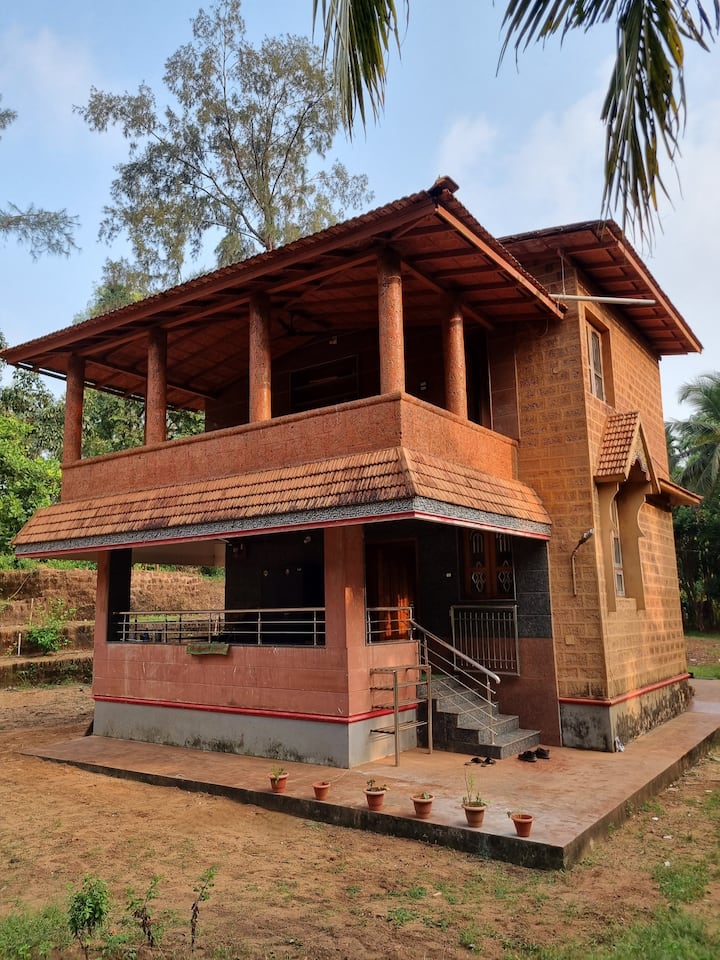 Villa with AC near Gokarna beach Bhavikodla